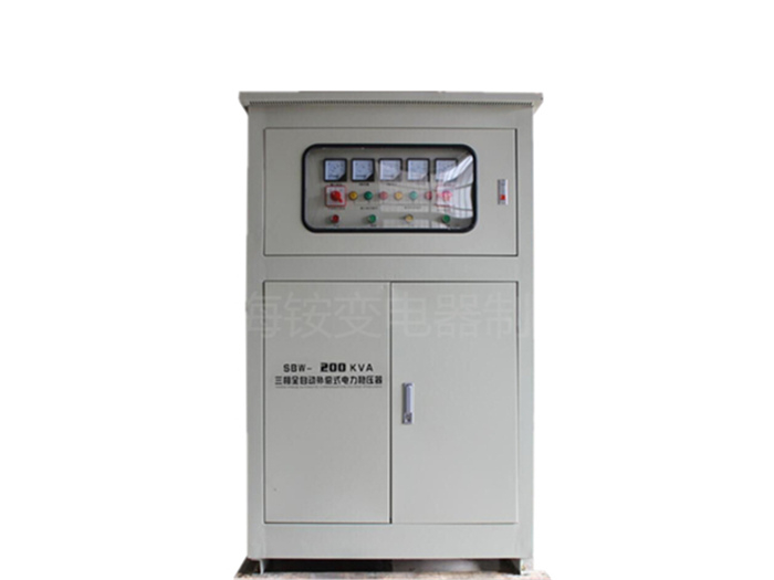 三相380V油浸式大功率穩(wěn)壓器60KVA隧道設(shè)備用升壓器60KW變壓器備用風(fēng)冷卻投入后溫升異常